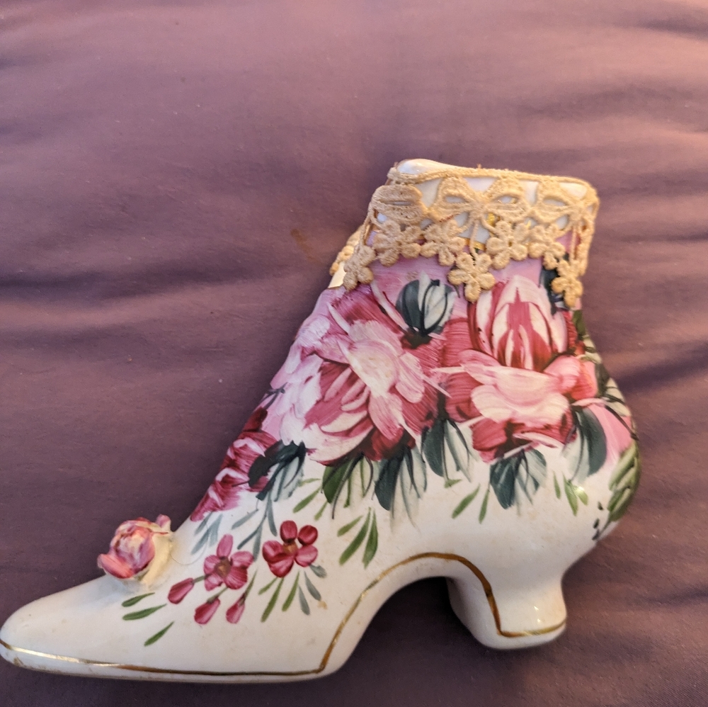 Formalities ceramics shoe by Baum Brothers